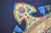 Authentic HERMES Carre 90 Scarf "CAVALIERS PEULS" Silk Navy 9059I