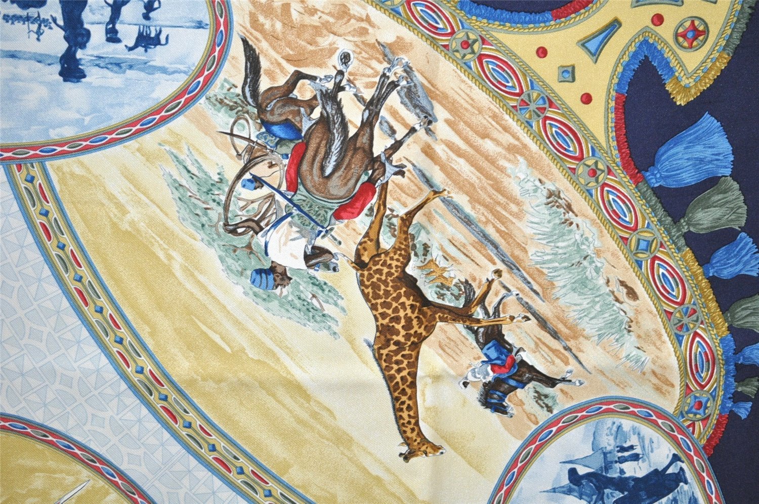 Authentic HERMES Carre 90 Scarf 