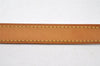 Authentic Louis Vuitton Leather Shoulder Strap Beige 37.4-43.7" LV 9062I