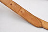Authentic Louis Vuitton Leather Shoulder Strap Beige 37.4-43.7" LV 9062I