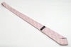 Auth Louis Vuitton Monogram Design Cravat Whisper Necktie Tie Silk Pink 9062J