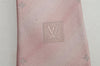 Auth Louis Vuitton Monogram Design Cravat Whisper Necktie Tie Silk Pink 9062J