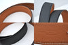 Authentic HERMES Constance Leather Belt Size 105cm 41.3" Black Box 9063L