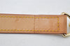 Authentic Louis Vuitton Leather Shoulder Strap Beige 39.8-47.2" LV 9064I