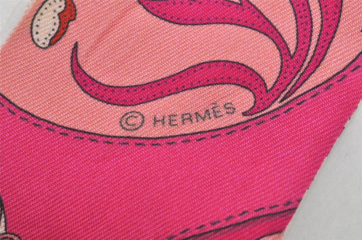 Authentic HERMES Twilly Scarf 