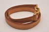 Authentic Louis Vuitton Leather Shoulder Strap Beige 38.6" LV 9065I