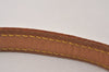 Authentic Louis Vuitton Leather Shoulder Strap Beige 38.6" LV 9065I