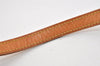 Authentic Louis Vuitton Leather Shoulder Strap Beige 46.9" LV 9066I