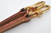Authentic Louis Vuitton Leather Shoulder Strap Beige 46.9" LV 9066I