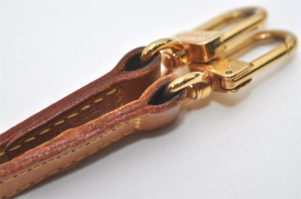 Authentic Louis Vuitton Leather Shoulder Strap Beige 46.9" LV 9066I