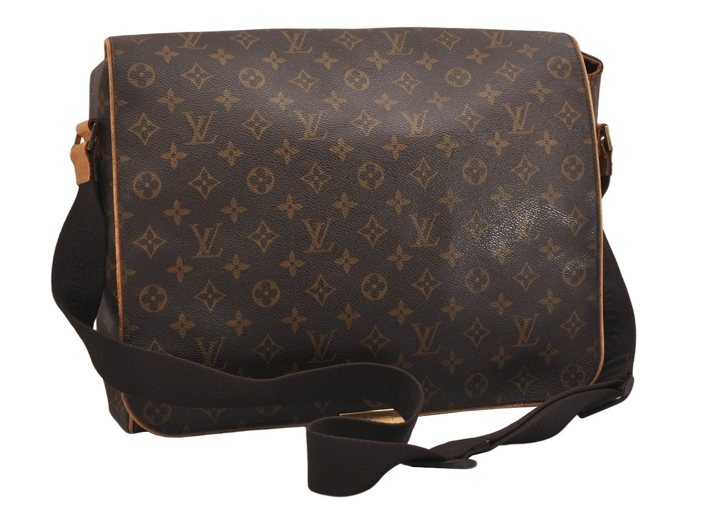 Authentic Louis Vuitton Monogram Abbesses Shoulder Bag M45257 LV 9066J