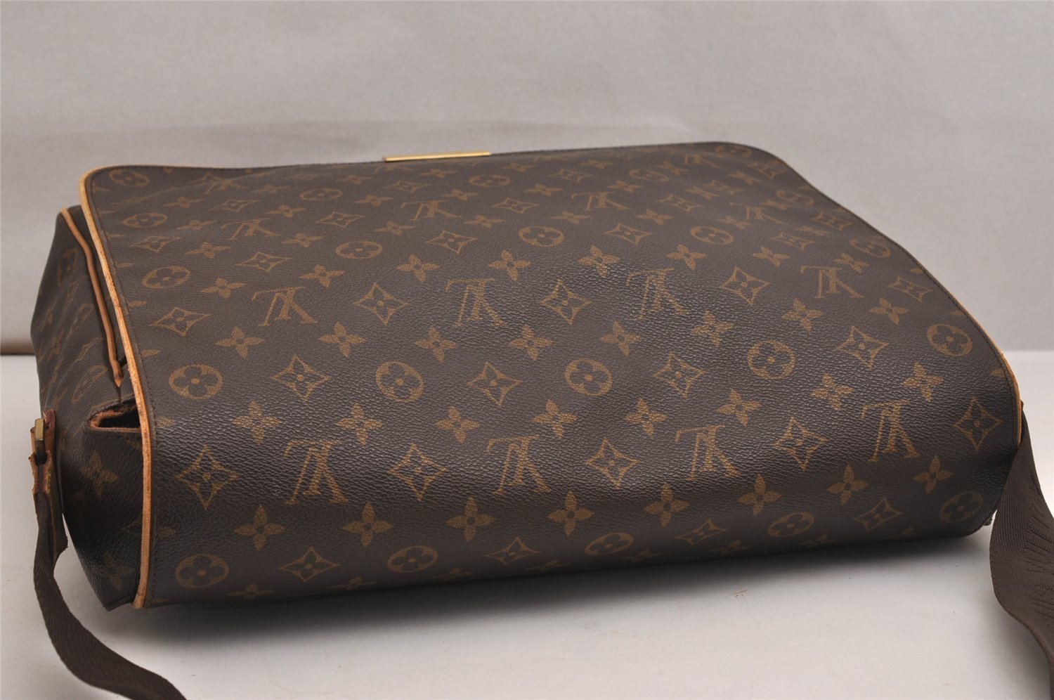 Authentic Louis Vuitton Monogram Abbesses Shoulder Bag M45257 LV 9066J