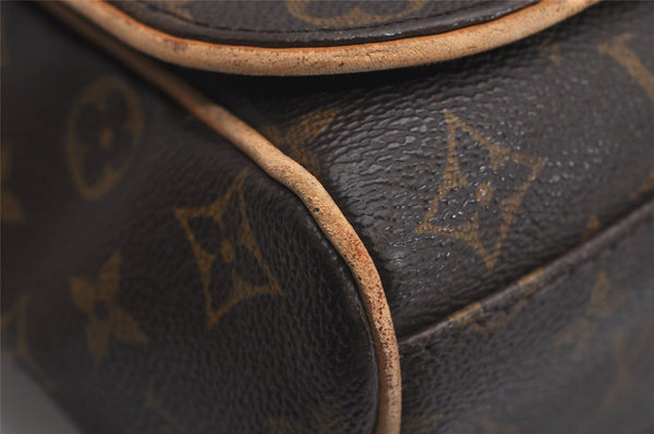 Authentic Louis Vuitton Monogram Abbesses Shoulder Bag M45257 LV 9066J