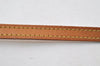 Authentic Louis Vuitton Leather Shoulder Strap Beige 48" LV 9067I