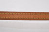 Authentic Louis Vuitton Leather Shoulder Strap Beige 48" LV 9067I