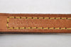 Authentic Louis Vuitton Leather Shoulder Strap Beige 48" LV 9067I