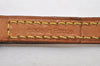 Authentic Louis Vuitton Leather Shoulder Strap Beige 48" LV 9067I