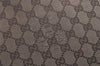 Authentic GUCCI Vintage Tote Hand Bag GG Canvas Leather 106251 Brown 9069I