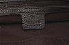 Authentic GUCCI Vintage Tote Hand Bag GG Canvas Leather 106251 Brown 9069I