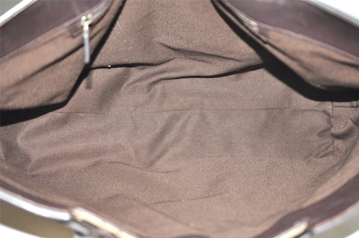 Authentic GUCCI Vintage Tote Hand Bag GG Canvas Leather 106251 Brown 9069I