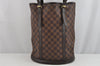 Authentic Louis Vuitton Damier Bucket GM Shoulder Bag SP Order N42236 Junk 9069J