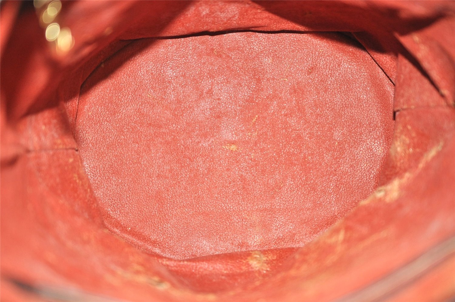 Authentic Louis Vuitton Damier Bucket GM Shoulder Bag SP Order N42236 Junk 9069J