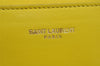 Authentic SAINT LAURENT Baby Duffle 2Way Hand Bag Leather 314704 Yellow 9075J