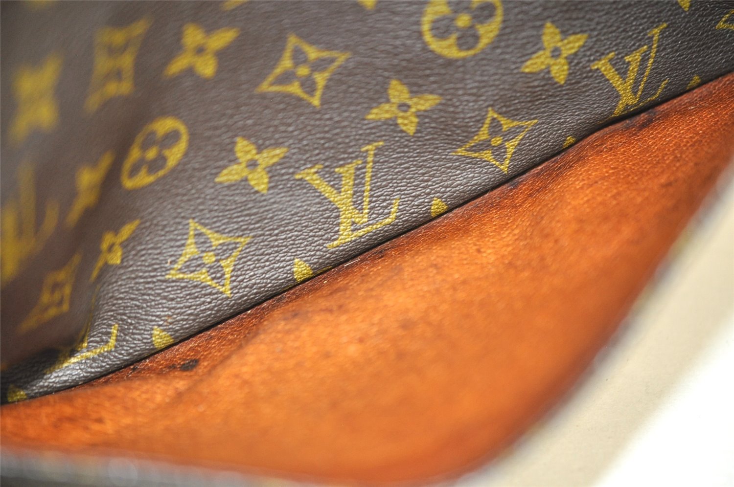 Authentic Louis Vuitton Monogram Nile Shoulder Cross Bag Old Model LV Junk 9076J