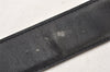 Authentic HERMES Leather Belt Reversible Size 65cm 25.6" Black Brown Junk 9076K