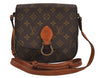 Authentic Louis Vuitton Monogram Saint Cloud MM M51243 Shoulder Cross Bag 9077J