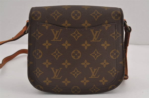 Authentic Louis Vuitton Monogram Saint Cloud MM M51243 Shoulder Cross Bag 9077J