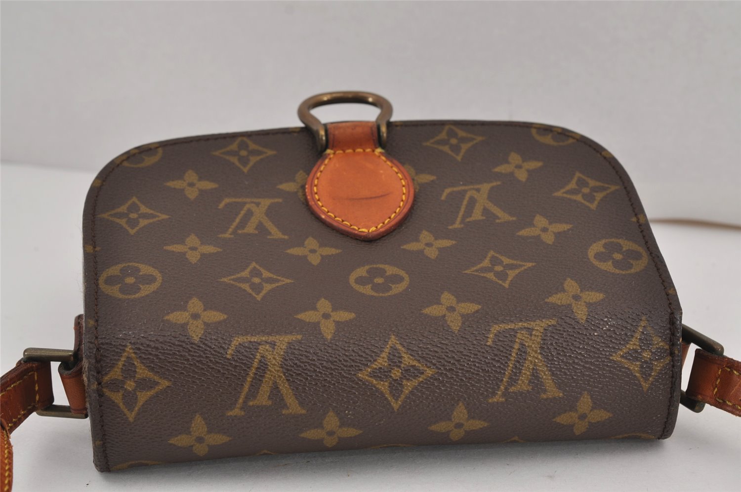 Authentic Louis Vuitton Monogram Saint Cloud MM M51243 Shoulder Cross Bag 9077J