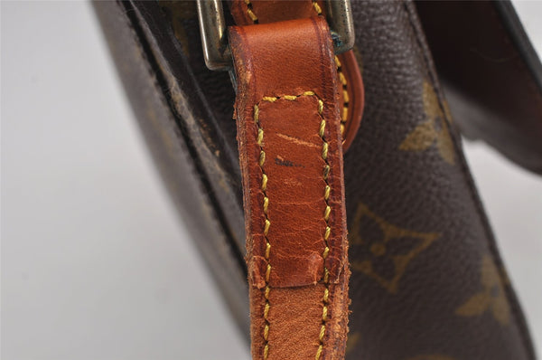 Authentic Louis Vuitton Monogram Saint Cloud MM M51243 Shoulder Cross Bag 9077J