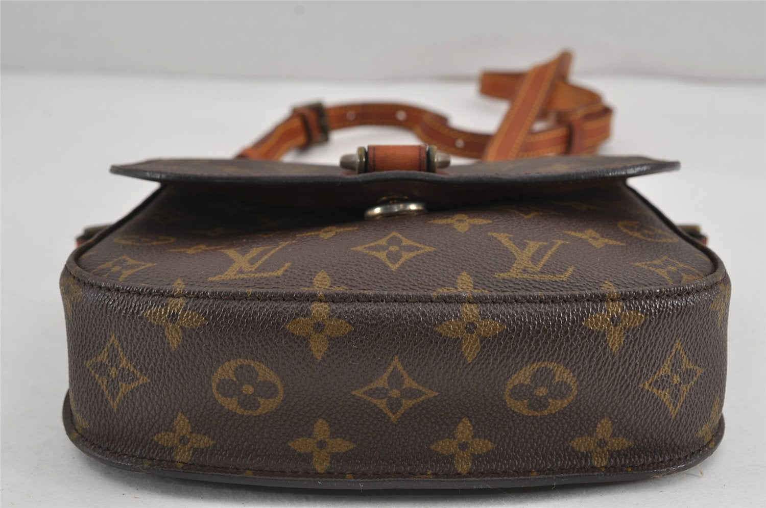Authentic Louis Vuitton Monogram Saint Cloud MM M51243 Shoulder Cross Bag 9077J