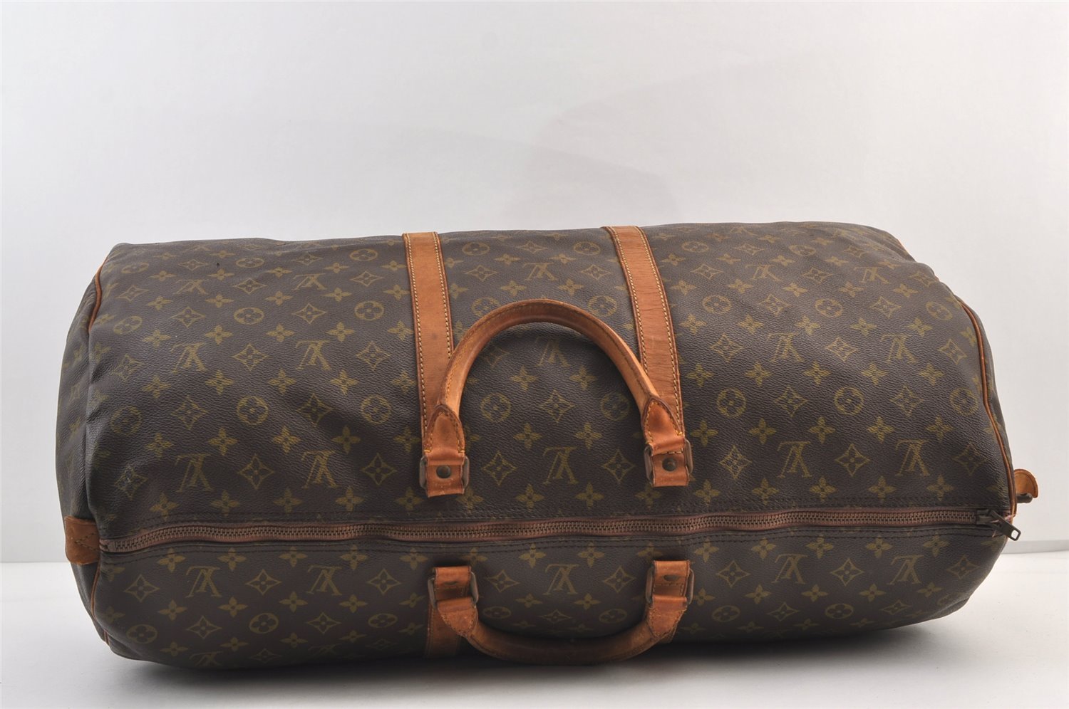 Authentic Louis Vuitton Monogram Keepall 60 Travel Boston Bag Old Model LV 9078J