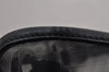 Authentic GUCCI Bamboo Shoulder Bag Purse Mesh Leather 0015638 Black 9079I