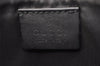 Authentic GUCCI Bamboo Shoulder Bag Purse Mesh Leather 0015638 Black 9079I