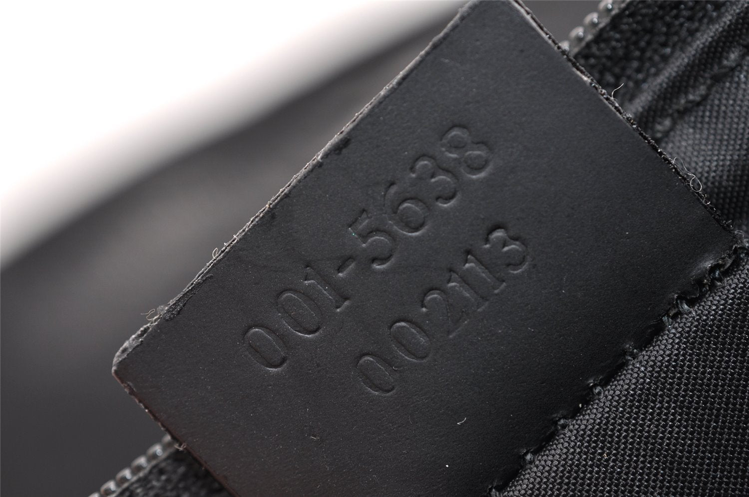 Authentic GUCCI Bamboo Shoulder Bag Purse Mesh Leather 0015638 Black 9079I