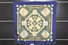 Authentic HERMES Carre 90 Scarf "LES TAMBOURS" Silk Navy 9082I