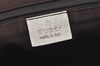 Authentic GUCCI Abbey Shoulder Tote Bag GG Canvas Leather 141470 Brown 9083I