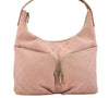 Authentic GUCCI Vintage Shoulder Hand Bag GG Canvas Leather 0013380 Pink 9085I