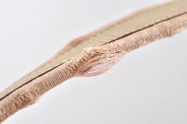 Authentic GUCCI Vintage Shoulder Hand Bag GG Canvas Leather 0013380 Pink 9085I