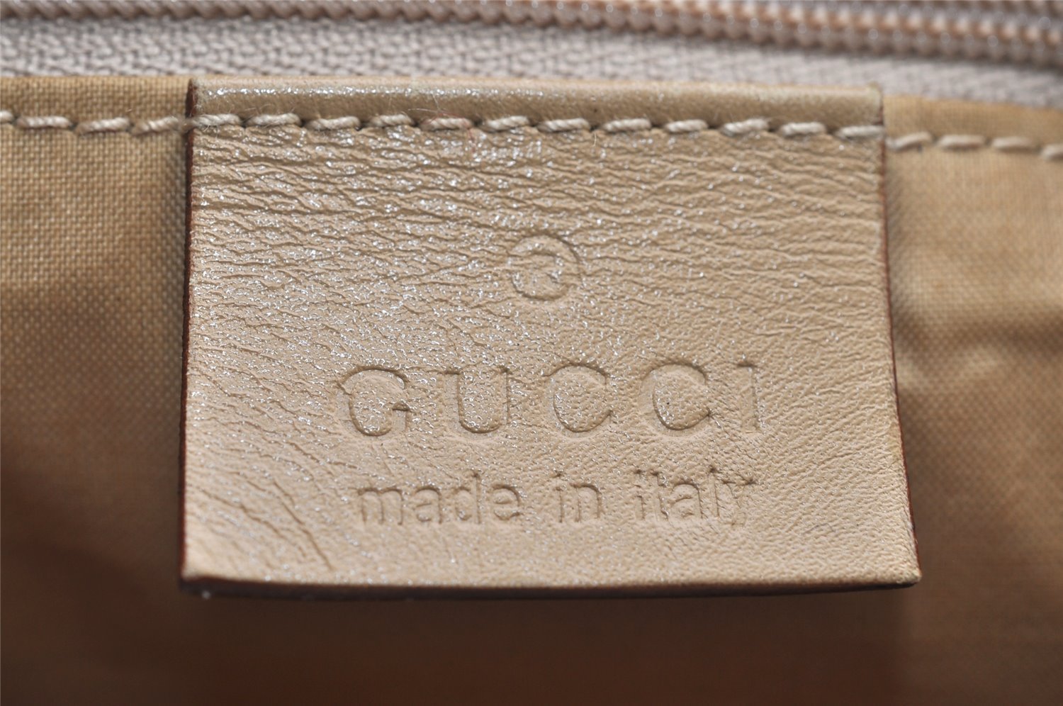 Authentic GUCCI Vintage Shoulder Hand Bag GG Canvas Leather 0013380 Pink 9085I