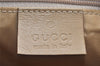 Authentic GUCCI Vintage Shoulder Hand Bag GG Canvas Leather 0013380 Pink 9085I