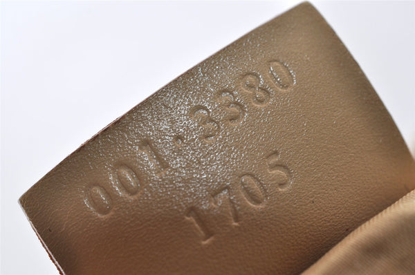 Authentic GUCCI Vintage Shoulder Hand Bag GG Canvas Leather 0013380 Pink 9085I