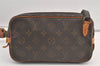 Auth Louis Vuitton Monogram Marly Bandouliere Shoulder Bag M51828 Junk 9085J