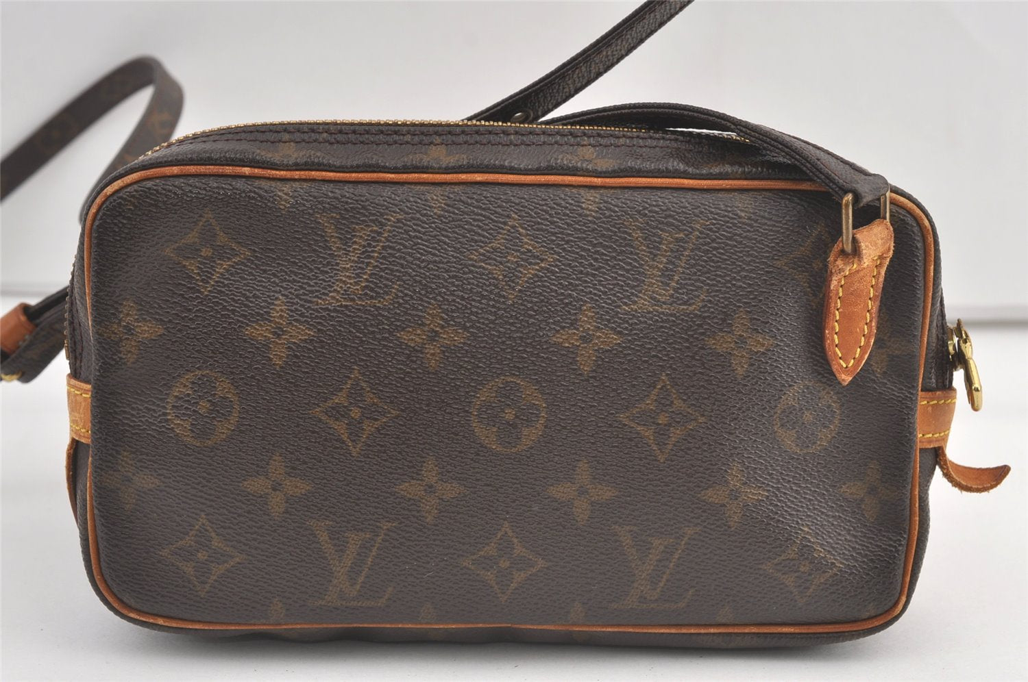 Auth Louis Vuitton Monogram Marly Bandouliere Shoulder Bag M51828 Junk 9085J