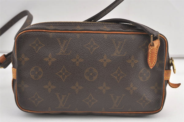 Auth Louis Vuitton Monogram Marly Bandouliere Shoulder Bag M51828 Junk 9085J