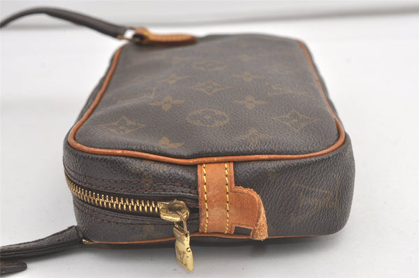 Auth Louis Vuitton Monogram Marly Bandouliere Shoulder Bag M51828 Junk 9085J