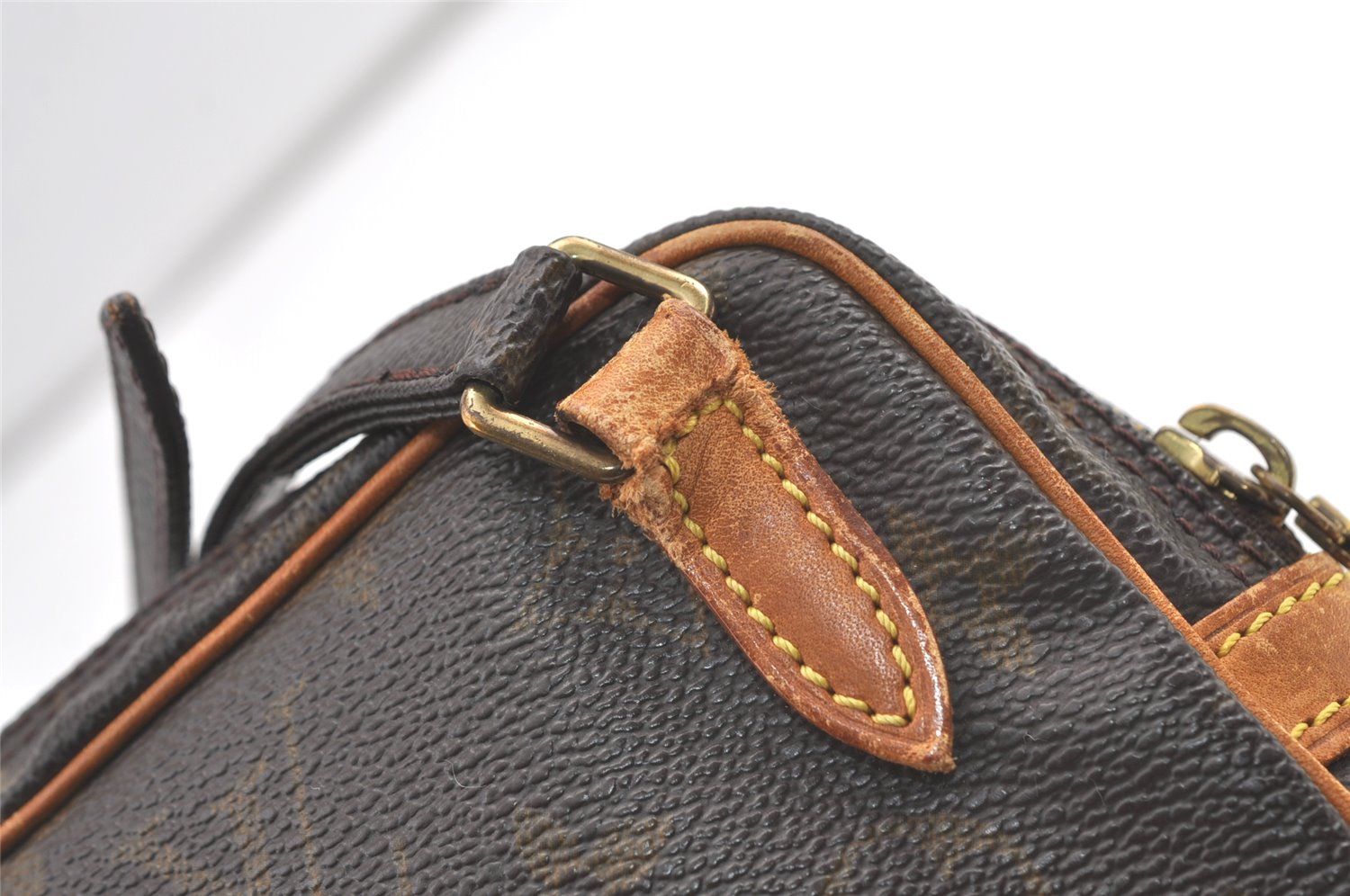 Auth Louis Vuitton Monogram Marly Bandouliere Shoulder Bag M51828 Junk 9085J